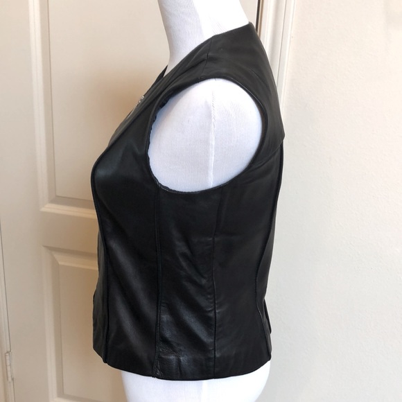 Banana Republic Leather Vest - Picture 3 of 17